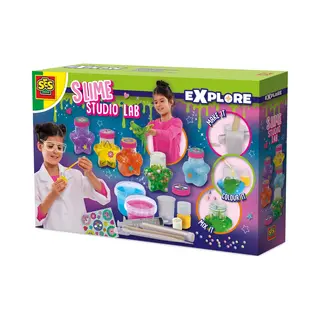 Ses Creative Explore 25143 Girly Science Slime Lab - Experimenteer met slijm - Maak je eigen Slime Creaties