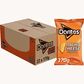Doritos Tortilla Chips Nacho Cheese, 22 Stuks X 170 G