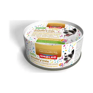 Smolke Hondenvoer Soft Paté Party Edition 125 Gr