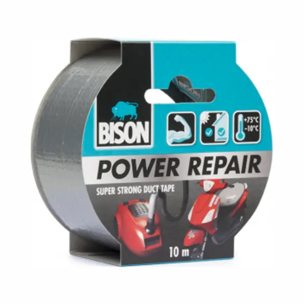 Bison Tape Power Repair Grijs 10 Meter thumbnail