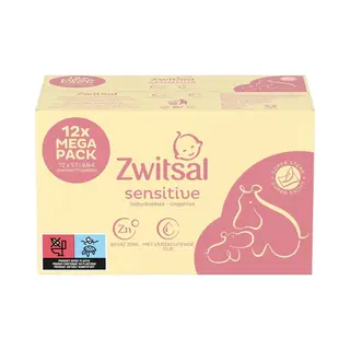 Zwitsal Sensitive Billendoekjes Voordeelverpakking 684 Doekjes