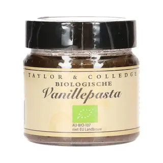 Taylor&Colledge Taylor & Colledge Biologisch Pasta Vanille 65g