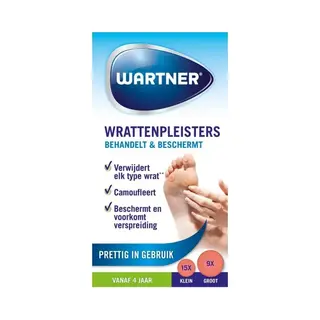 Wartner Wrattenpleister 24 Stuks