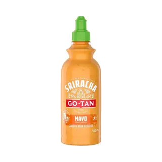 Go-Tan - Sriracha Mayo Sauce, Creamy Sauce, Dressing, Slightly Spicy Flavor, 500 Ml
