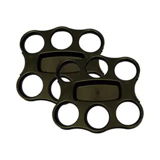 Depa® Depa- Draagtray- 2 Stuks- Zwart- 6 Bekers Per Tray