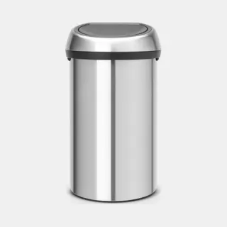 Brabantia 107962 afvalcontainer Rond Staal Zilver