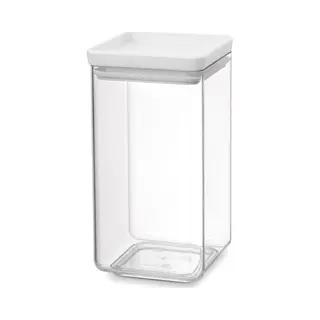 Brabantia Tasty+ pot Vierkant Kunststof Transparant, Wit