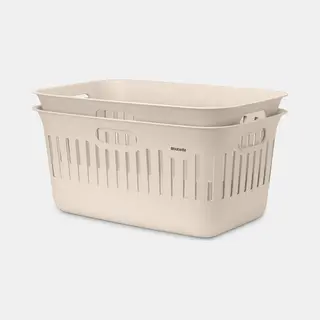 Brabantia Collect-It wasmand 40 l Rechthoekig Gerecycleerd plastic Beige