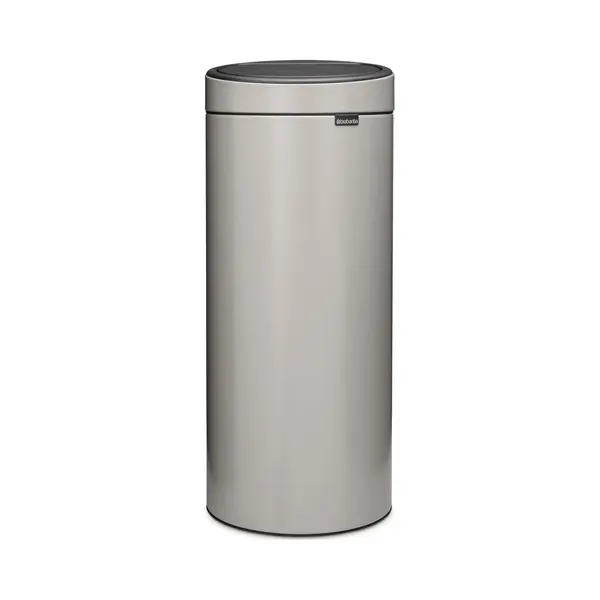 Mülleimer mit Klappe Touch Bin New Mülleimer 30 L, Silber thumbnail
