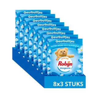 8x Robijn Geurbuiltjes Intense 3 Stuks