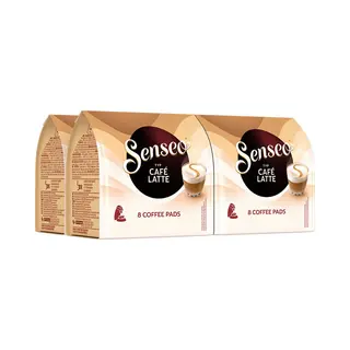 Senseo Café Latte Koffiepads - Intensiteit 2/9 - 4 X 8 Pads