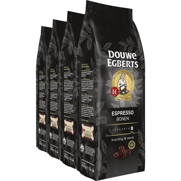 Douwe Egberts Espresso Koffiebonen - 4 X 500 Gram thumbnail