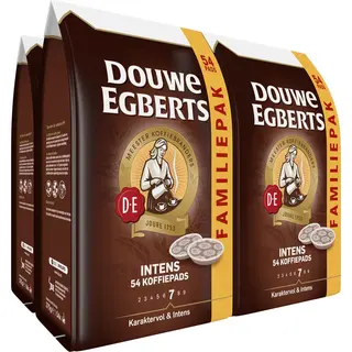 Douwe Egberts Intens Koffiepads - 4 X 54 Pads