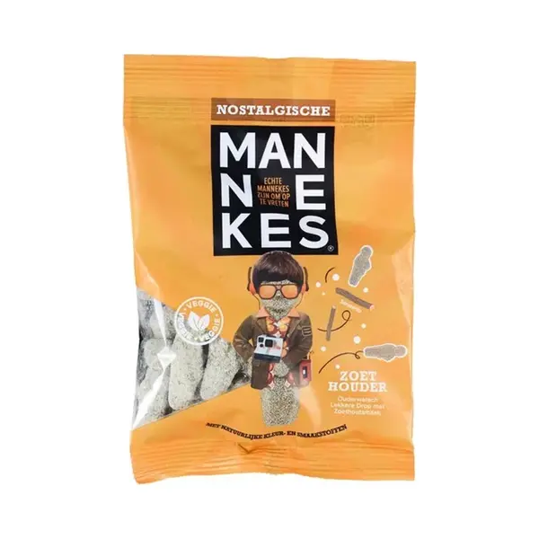 Echte Mannekes Nostalgische Mannekes Zakje 25x 100 Gr thumbnail