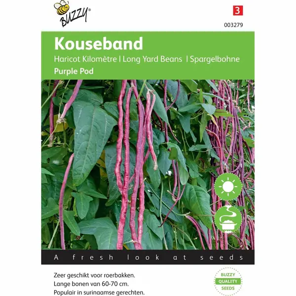 Buzzy Seeds Buzzy® Kousenband Paars thumbnail