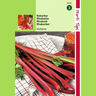 Hortitops Zaden - Rabarber Victoria