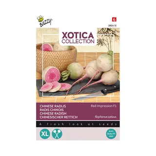 Buzzy Xotica - Groentezaad - Japanse Of Chinese Radijs Red Impression F1