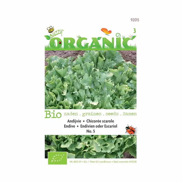 Buzzy Seeds Buzzy Organic - Andijvie Nr. 5 Bio - Inh., 2 Gram thumbnail