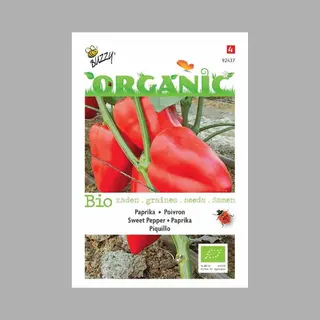 Buzzy Seeds Buzzy® Organic - Paprika Piquillo Rood (Bio)