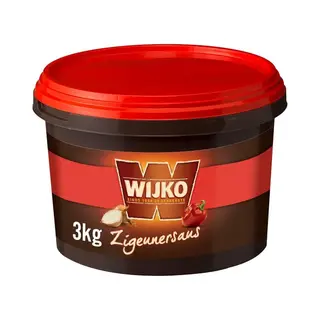 Wijko Zigeunersaus Vegetarisch - Emmer 3 Liter
