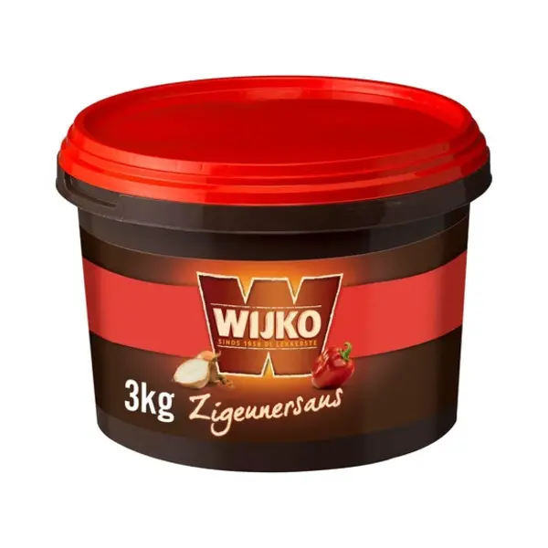 Wijko Zigeunersaus Vegetarisch - Emmer 3 Liter thumbnail