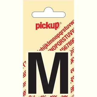 Pickup Plakletter Helvetica 40 Mm - Zwart M