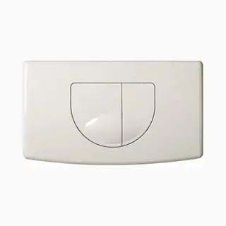 Plieger Main Bedieningspaneel – Bedieningspaneel Toilet – 2 Knoppen – Bedieningspaneel Pergamon