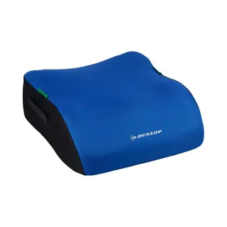 Dunlop Autostoelverhoger Voor Kinderen, Blauw, Ece R129, Ergonomisch, Vanaf 3 Jaar, Met Wasbare Hoes, 135-150 Cm