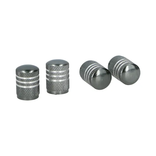 Dunlop Ventilkappen Av Aluminium Silber Grau 4 Stück thumbnail