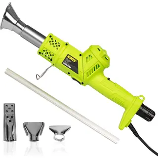 Kinzo 3-in-1 Onkruidbrander - Elektrisch 2000W - Verfbrander Bbq Aansteker - Groen/Grijs
