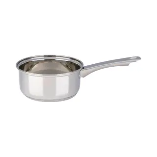 Alpina Steelpan Met Deksel Ø16 Cm – 1, 8 Liter Sauspan – Steelpannetje Voor Saus En Koken – Rvs