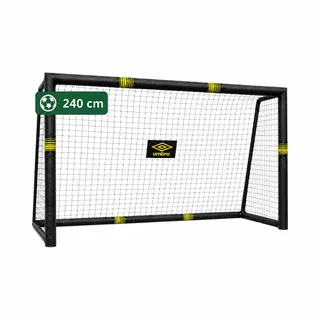 Umbro Voetbaldoel - Voetbal Goal 240 X 160 X 85 Cm - Voetbalgoal Groot - Buitenspeelgoed Voor Kinderen En Volwassenen - Snelle Montage - Voetbal