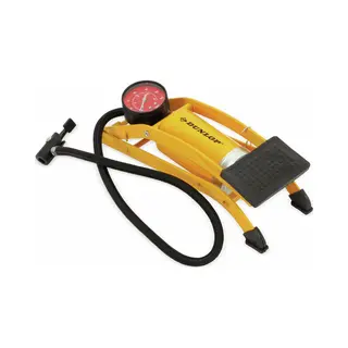 Dunlop Voetpomp Met Manometer - 8 Bar