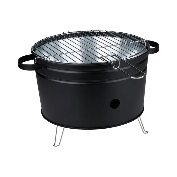 Alpina Tafelbarbecue Houtskool - 35 Cm - Lichtgewicht - Rvs thumbnail