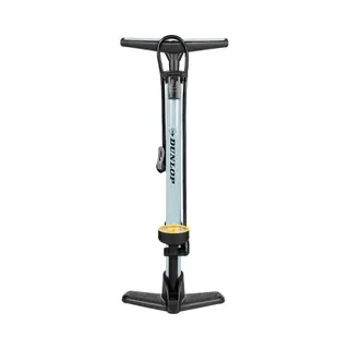 Dunlop Fietspomp Met Drukmeter - Frans Ventiel Pomp Voor Fiets - Staand Model