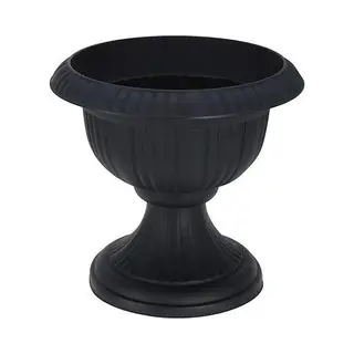Koopman Bloempot Op Voet, Rond, 39x36.1x39cm, Antraciet, Praktisch En Stijlvol