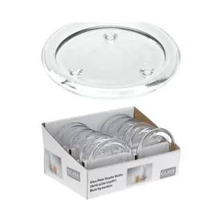 Home&Styling, Kandelaar, Candle Holder ACC300570, Glass, 1.5 Cm, Transparent