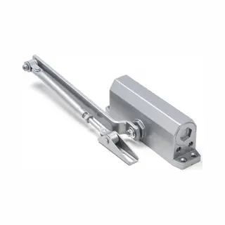 Starx Deurdranger 45/60 Kg – Deursluiter Zilver – Deurdranger Voor Binnen – Rechts– En Linksdraaiende Deuren