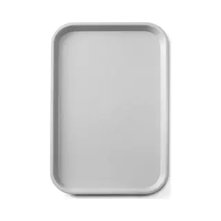 AmerBox, Dienblad, Fast Food Tray Gn 1/1 Polypropyleen, Gn 1/1, Lichtgrijs, 530x325x(H)20mm
