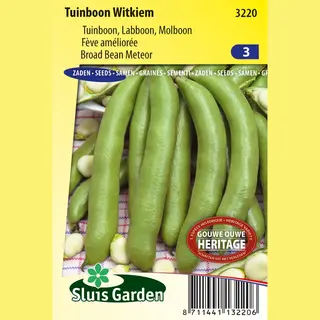 Sluis Garden Tuinboon Zaden - Witkiem