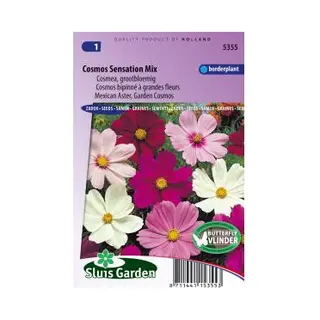 Sluis Garden Cosmea Grootbloemig Bloemzaden - Cosmos Sensation Mix