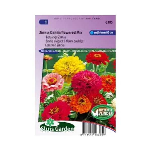 Sluis Garden - Zinnia Dahlia-Bloemige Mix thumbnail