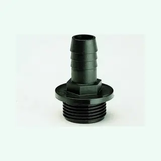 Ubbink - Slangpilaar/tule 1x Buitenschroefdraad 1/4" X 32mm - Pomp- En Filteraccessoires