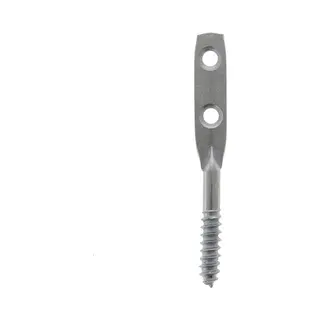 Bled-schroeven. 70 Mm. Verzinkt. 2 Stuks. Verbinding-schroef Voor Houten-Meubels. Deltafix.