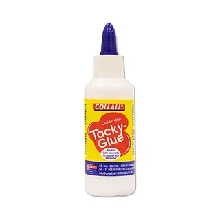 CollAll Tacky Lijm, Perfect Voor Kunst, Knutselen En Knutselen, Pva-basis, Flexibel En Sterk, Voor Volwassenen En Kinderen, Voor Papier, Karton, Hout,