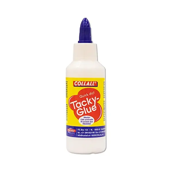 CollAll Tacky Glue - Perfect For Arts, Crafts & Diy - Pva Based, Flexible & Strong Bond - Adults & Kids Use - For Paper, Cardboard, Wood, Ceramics & thumbnail