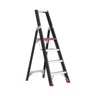 Altrex Taurus Tgb 4 Trap - Enkel - Aluminium Met Coating - 4 Treden - Max. Werkhoogte 2, 95m