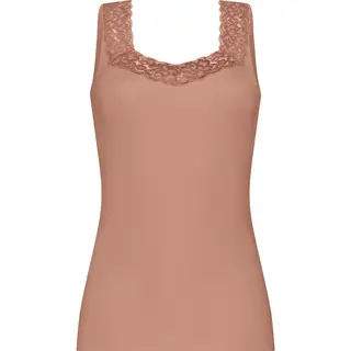 Ten Cate Secrets Singlet Met Kant Pink Nut Voor Dames | Maat S