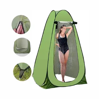 Luckystar Pop-up Omkleedtent-Douchetent-Toilettenten-buitenbadtent 1-2 Personen-Draagbare Douchetent-toilettent-enkellaags Oxford-doek-automatische