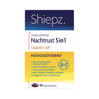 Gratis, Shiepz Nachtrust 3 In 1 Hooggedoseerd 30 Capsules